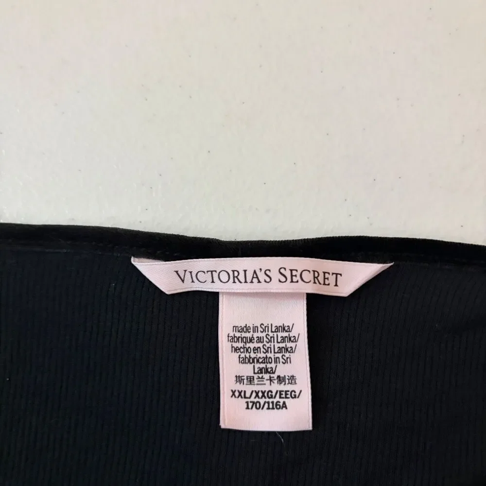 Victoria's Secret Tank Top Women's XXL Side Tie Open V-Neck Adjustable Shirt
